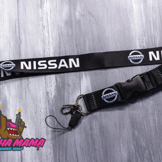 Лента Nissan для ключей (бэйджкипер) (Черный) — фото
