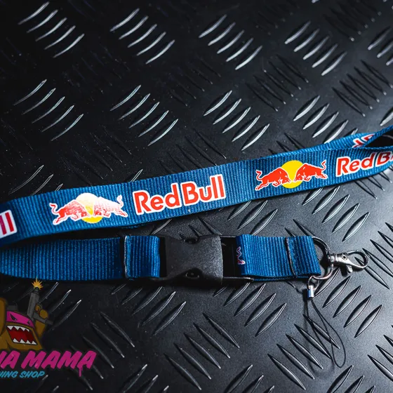 Лента RedBull для ключей (бэйджкипер) — фото