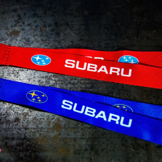 Лента Subaru для ключей (бэйджкипер) — фото