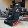 Оригинальное спортивное сиденье / ковш THRASH RACING (Black) — фото