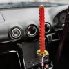 Ручка переключения передач самурайский меч 25cm., алюминиевая (красно / черная) — фото
