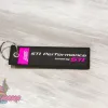 Брелок для ключей тканевый STI розовый — фото