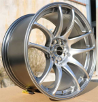 Комплект разношироких дисков Work Emotion Cr-kai R17 8J ET35 9J ET30 5x100/114.3 (HB)