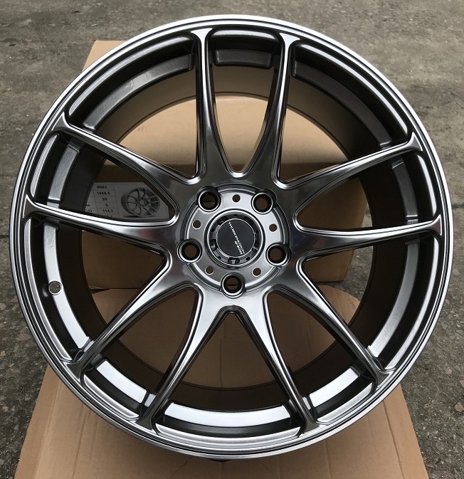 Комплект дисков Work Emotion cr-kai R19 8.5j ET35 5x108 (Hyper Black)
