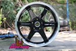 Комплект дисков Volk Racing TE37 R15 7j ET35 4x100 с полкой (черные) 1