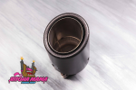 Насадка закрытого типа на глушитель AKRAPOVIC Style глянцевый карбон (вход: 64-67 , выход: 101) 3