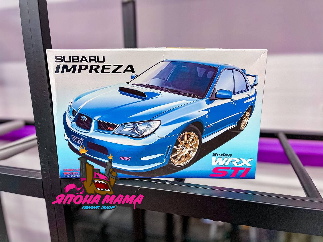 Сборная модель SUBARU IMPREZA SEDAN WRX STI `05 1