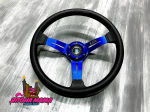 Спортивный руль Nardi Competition PVC материал (Cиний) 2