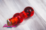 Ручка переключения передач в стиле JDM "шарики" 10cm. (Красный) 2