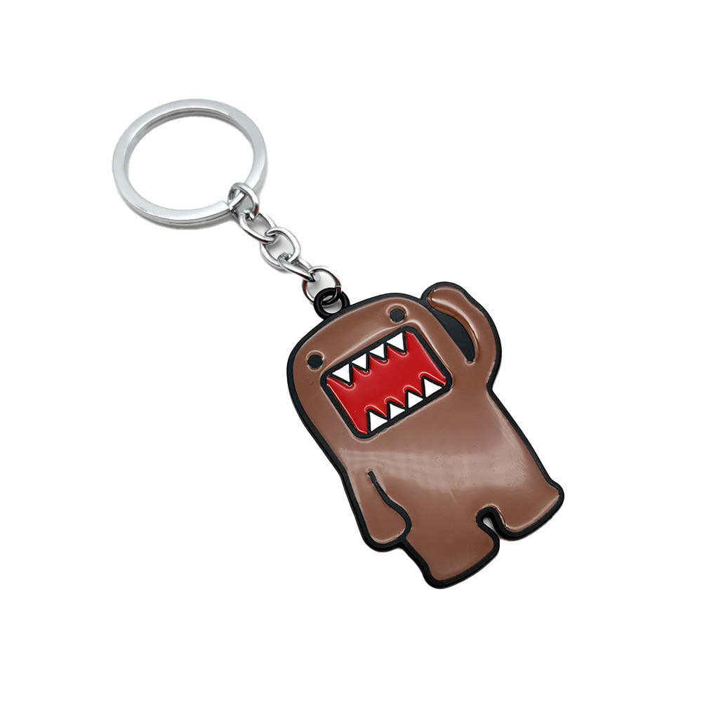Брелок Domo Kun для ключей металлический