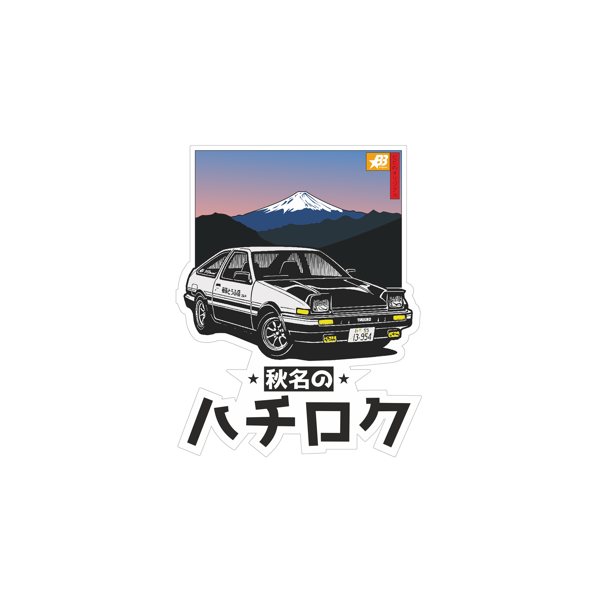 Наклейка Trueno Legend