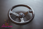 Спортивный руль Nardi Competition Exclusive Carbon с черными спицами
