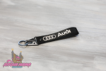 Брелок для ключей тканевый Audi с карабином