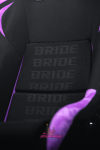 Спортивное сиденье Bride KING большой и удобный размер (черно-фиолетовый) 8