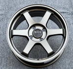 Комплект дисков Volk Racing TE37 R17 7.5j ET38 4x114.3 с полкой (бронзовый)