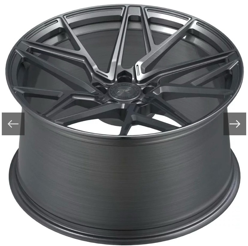 Комплект разношироких кованых дисков R22 2k01 5x112 9.5j ET25 / 10.5j ET29 DIA:66.6 (Gloss Black) 2