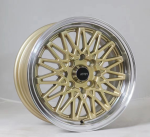 Комплект дисков SSR Mesh R14 6J ET35 4x100/114.3 (золотые)