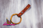 Цурикава из бамбука Nishijin Sakura Gold Red