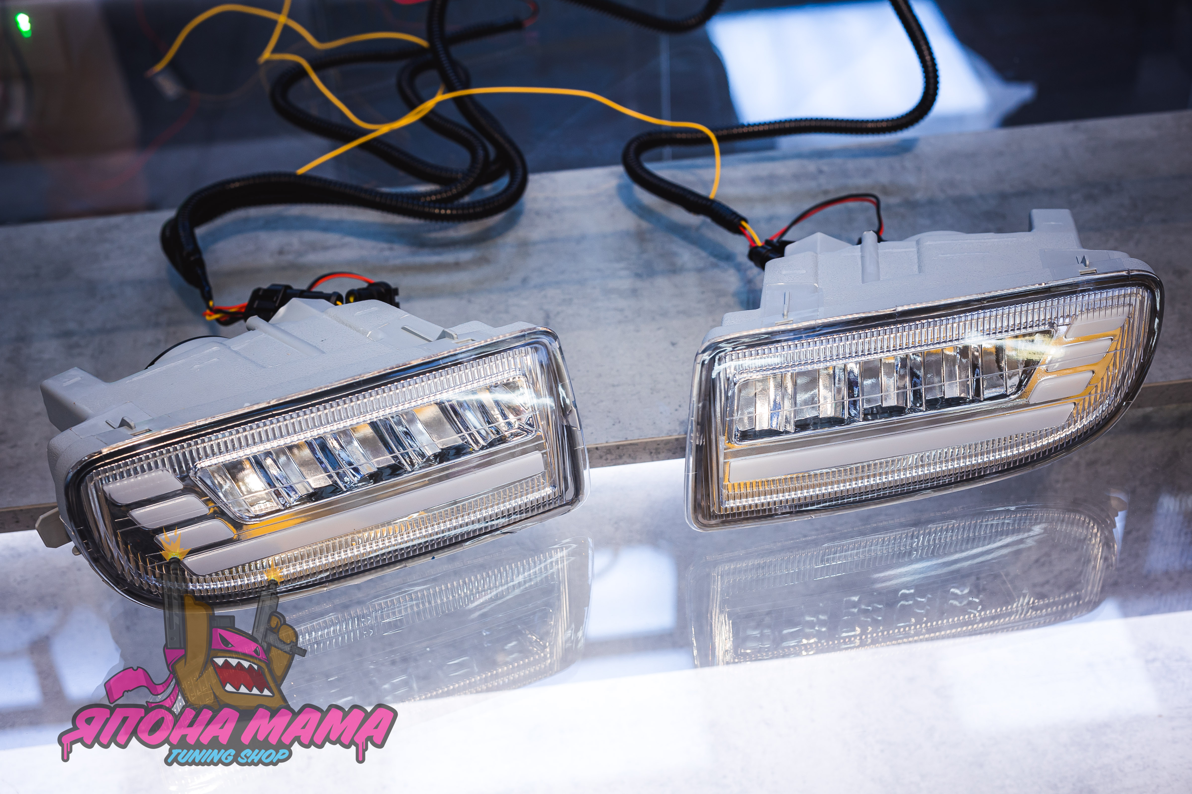 Диодные ПТФ для Toyota Land Cruiser 100 4