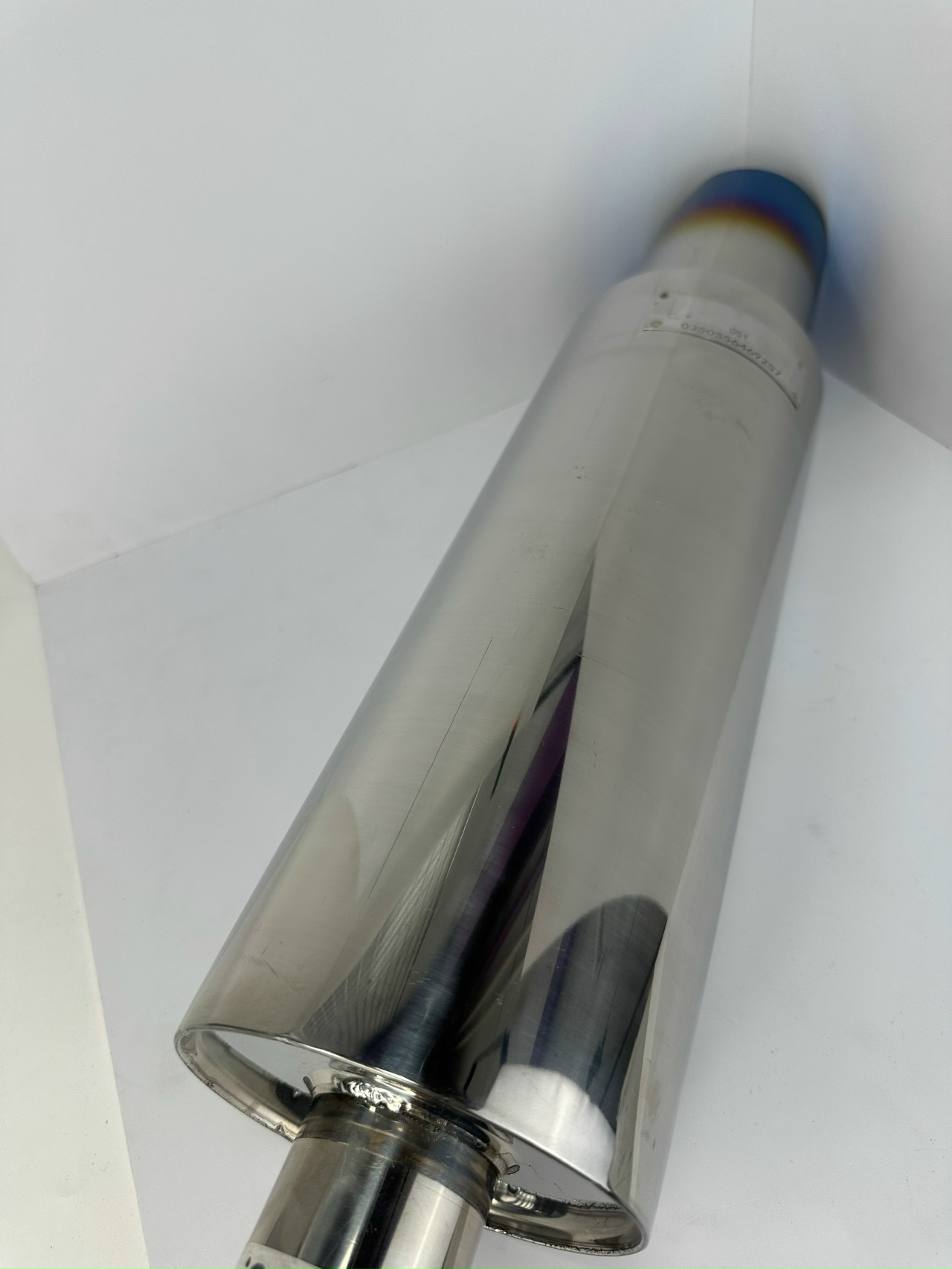 Глушитель HKS Hi-Power умеренный бас 51mm.вход / 101mm.выход (универсальный)  Уценка 6 2