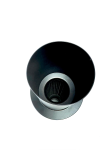 Универсальный глушитель тихий бас 51/63mm.вход / 89mm.выход, черный матовый 5