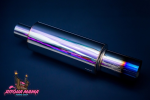 Глушитель HKS Hi-Power громкий бас 76mm.вход / 110mm.выход (универсальный) 6