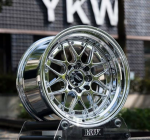 Комплект дисков YKW R15 8J ET0 4x100/114.3 ( Полностью хром )
