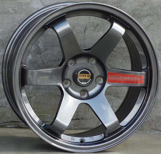Комплект дисков Volk Racing TE37 R17 8j ET30 5x108 (мокрый асфальт)