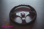 Спортивный руль Key!s Racing замшевый без вылета 2