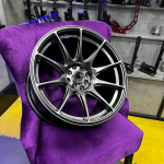 Комплект дисков XXR 527 R17 9.75j ET25 4x100 / 114.3 (hyper black) 4