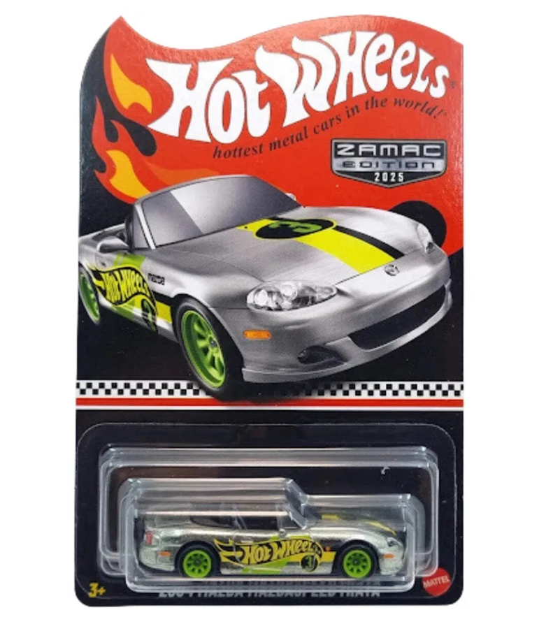 Металлическая модель Hot Wheels 2004 Mazda Mazdaspeed Miata 1:64 (лимитированная коллекция)