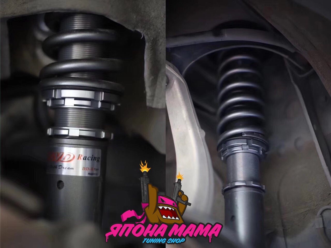 Койловеры DWD Racing series для Mini (почти на любую модель, уточняйте) с регулировками высоты 4