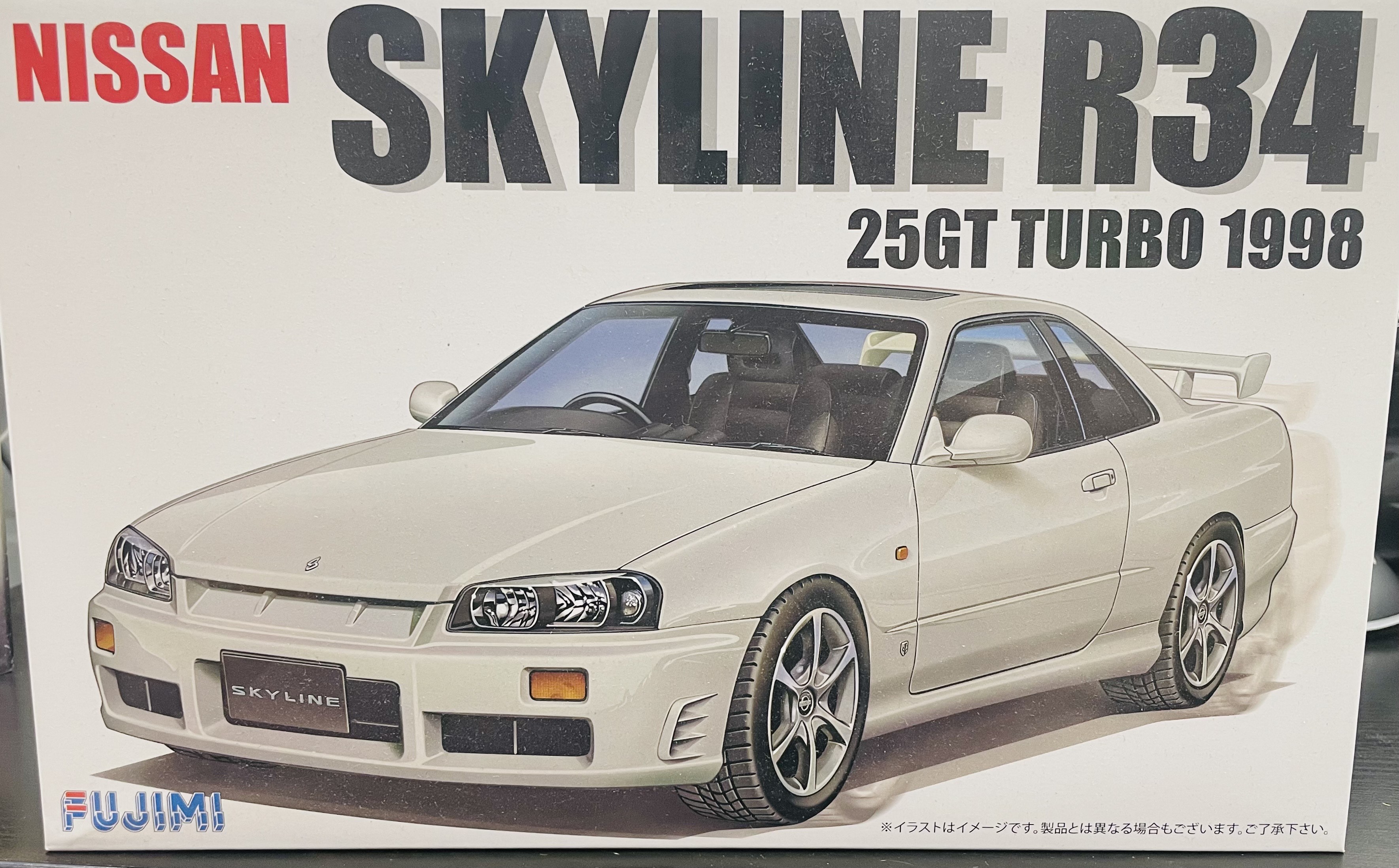 Сборная модель Nissan Skyline (R34) 25GT Turbo 1998