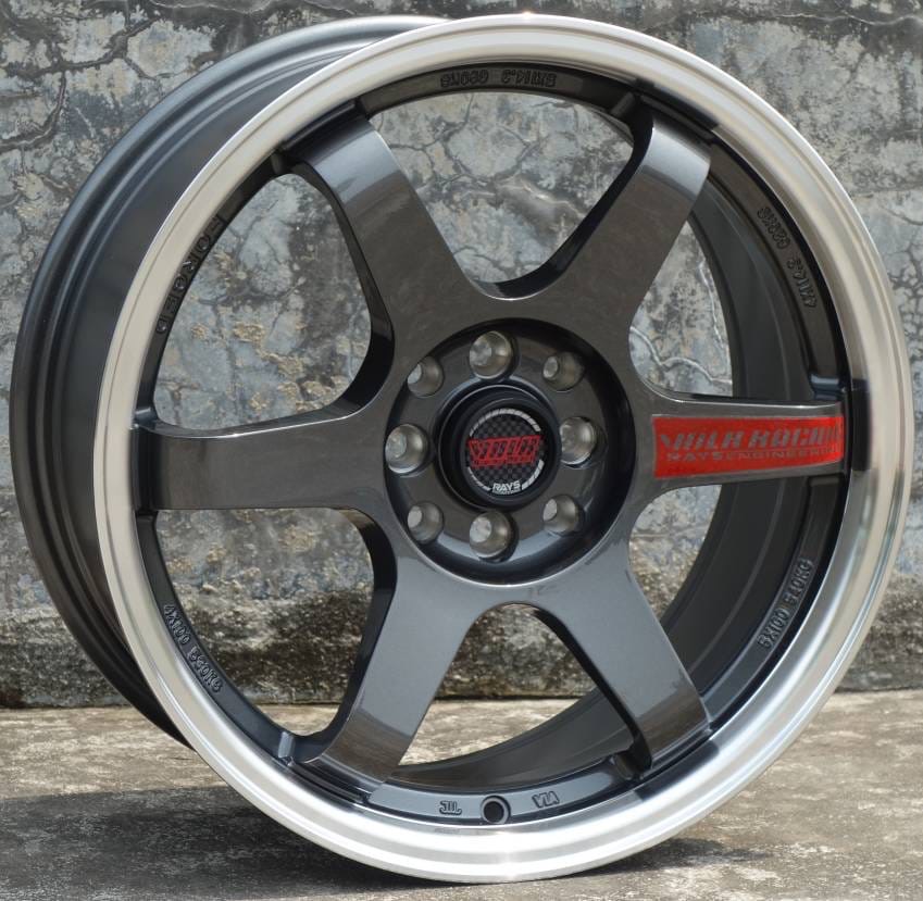 Комплект дисков Volk Racing TE37 R18 9j ET35 5x114.3 73.1 (мокрый асфальт)