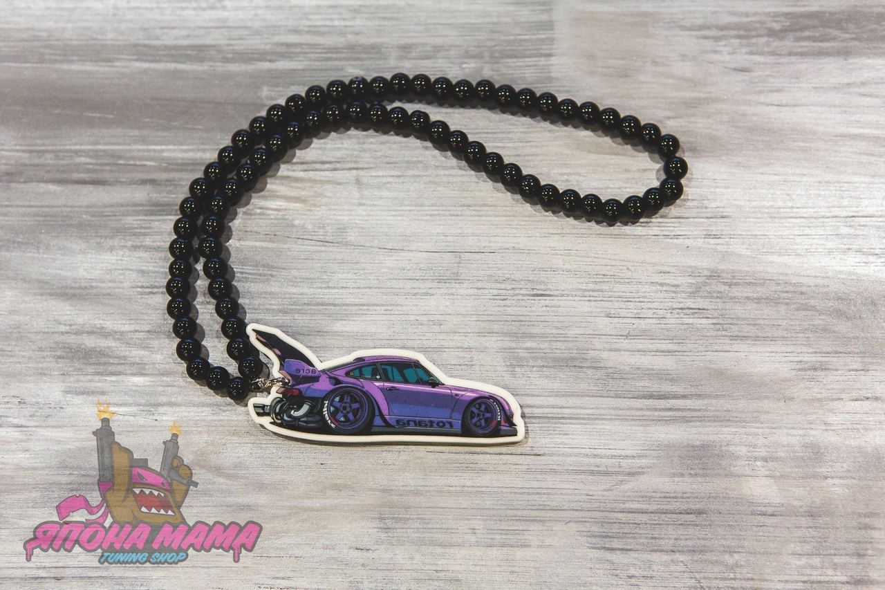 Брелок Porsche RWB для ключей подвесной / четки