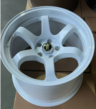 Комплект разношироких дисков Volk Racing TE37 R18 9j/10j ET 25/25 5x114.3 73.1 (белые) 1