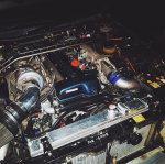 Радиатор охлаждения алюминиевый Toyota JZX 90-100 (72mm. / MT / 4 ряда) (TX009) 3