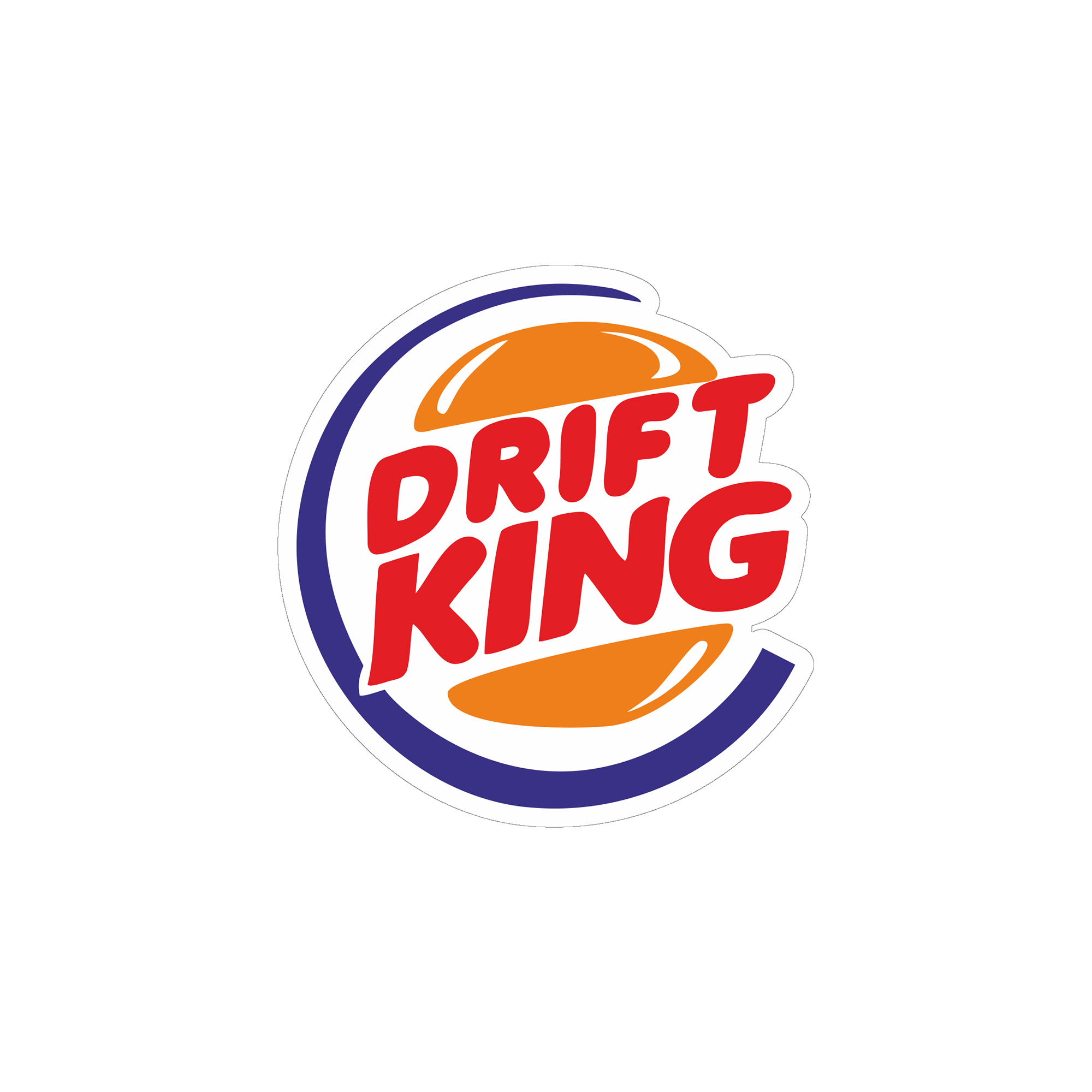 Наклейка Drift King