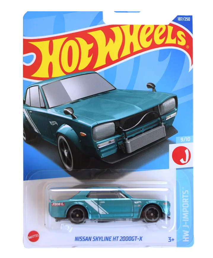 Металлическая модель Hot Wheels NISSAN SKYLINE HT 2000 GT-X 1:64 (лимитированная коллекция)