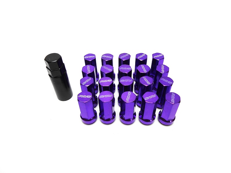 Спортивные колесные гайки Rays HYPER NUT (фиолетовый) (1.5)