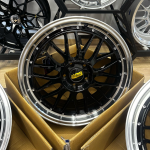 Комплект дисков BBS LM R17 7.5j ET35 5x120 (черные) 5
