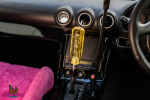 Ручка переключения передач в стиле JDM 15cm., граненая (Желтый) 2