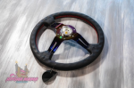 Спортивный руль Nardi Competition Titan из перфорированной кожи 2