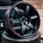 Комплект дисков Volk Racing TE37 R16 7j ET35 4x100 (черные)