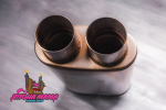 Бочка выхлопная Magnaflow style X 63 mm. * 4 3