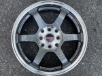 Комплект дисков TE37 R16 7J ET38 4x100 с полкой (серебро)