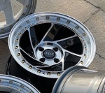 Комплект дисков Rotiform MUC R15 8.25J ET0 4x100/4x114.3 (Черный)
