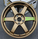 Комплект дисков Volk Racing TE37 R17 7.5j ET38 4x100 (бронза)