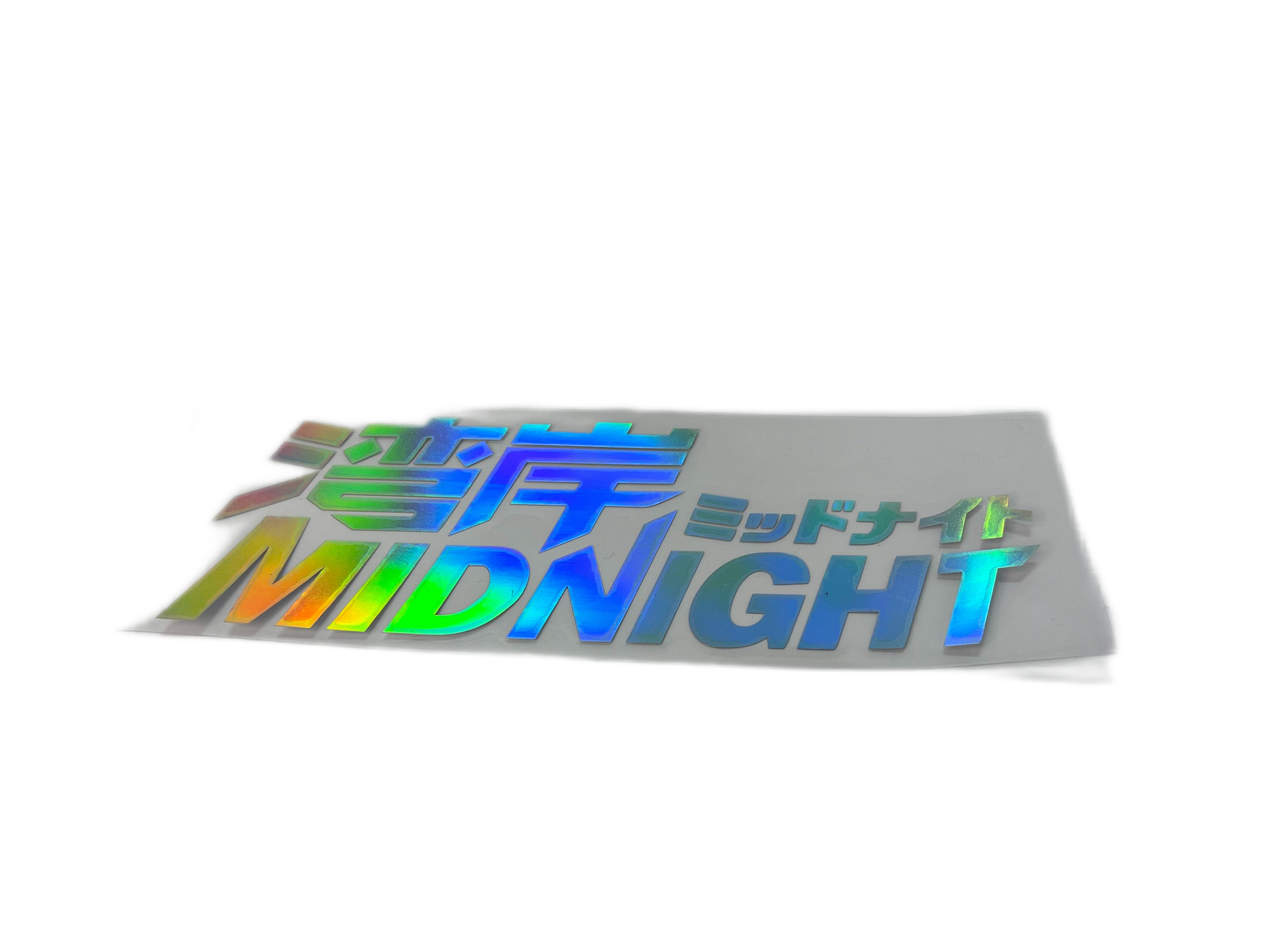 Голографическая наклейка MIDNIGHT (стекло) 2