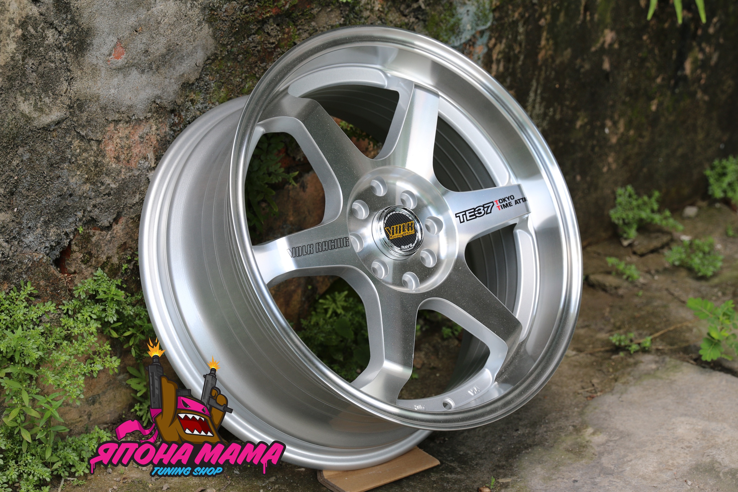 Комплект дисков Volk Racing TE37 R18 8j ET40 5x114.3 с полкой (анодированный) 3
